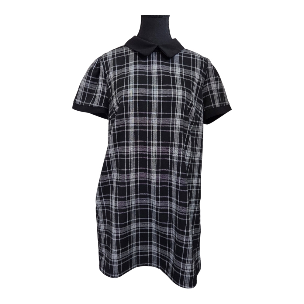 ⭐️Forever 21 Black and White Checkered Mini Dress Size 0